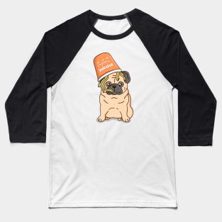 Pug Noodles Baseball T-Shirt